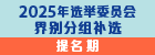 2025选举委员会界别分组补选提名期
