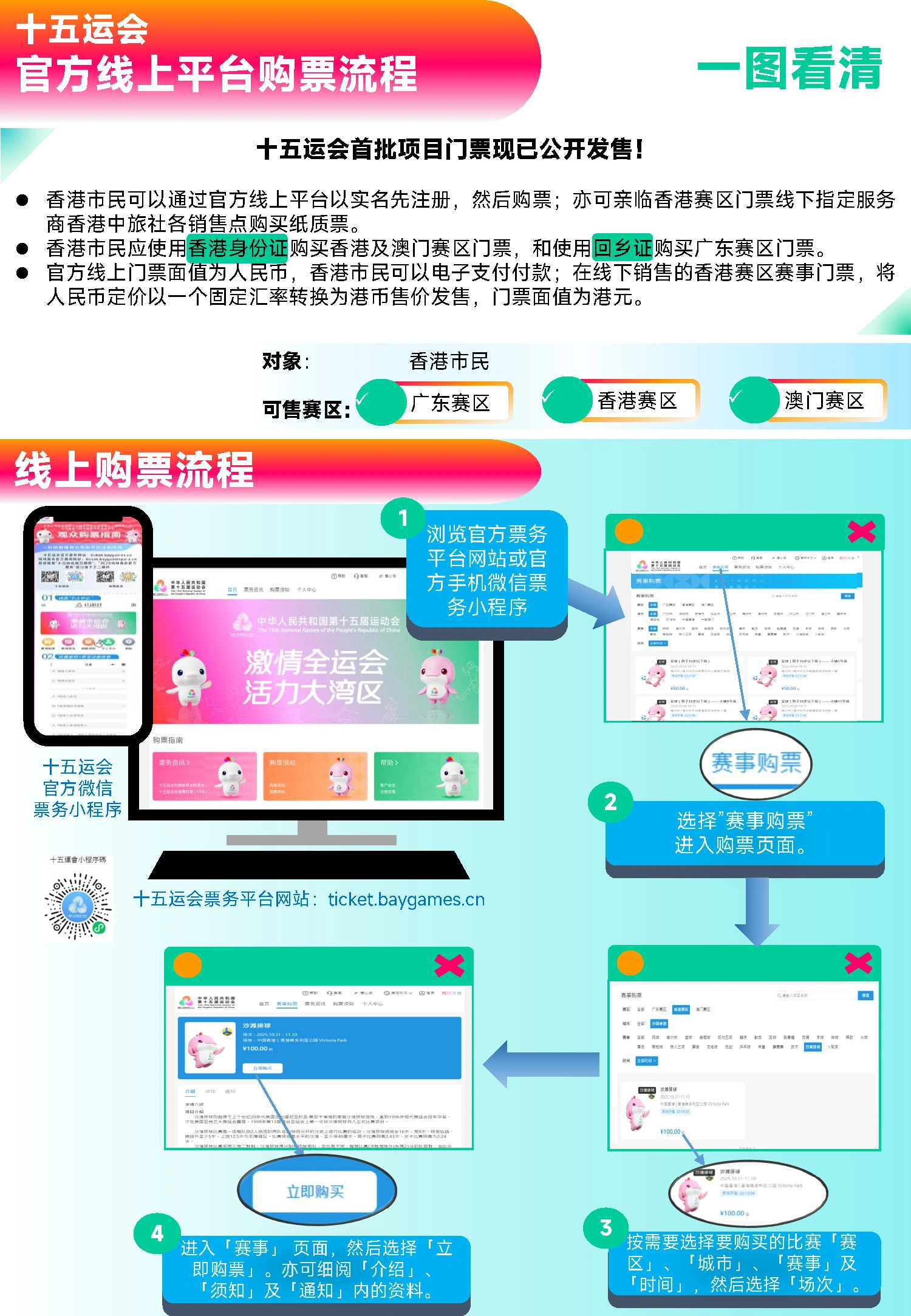 官方线上平台购票流程