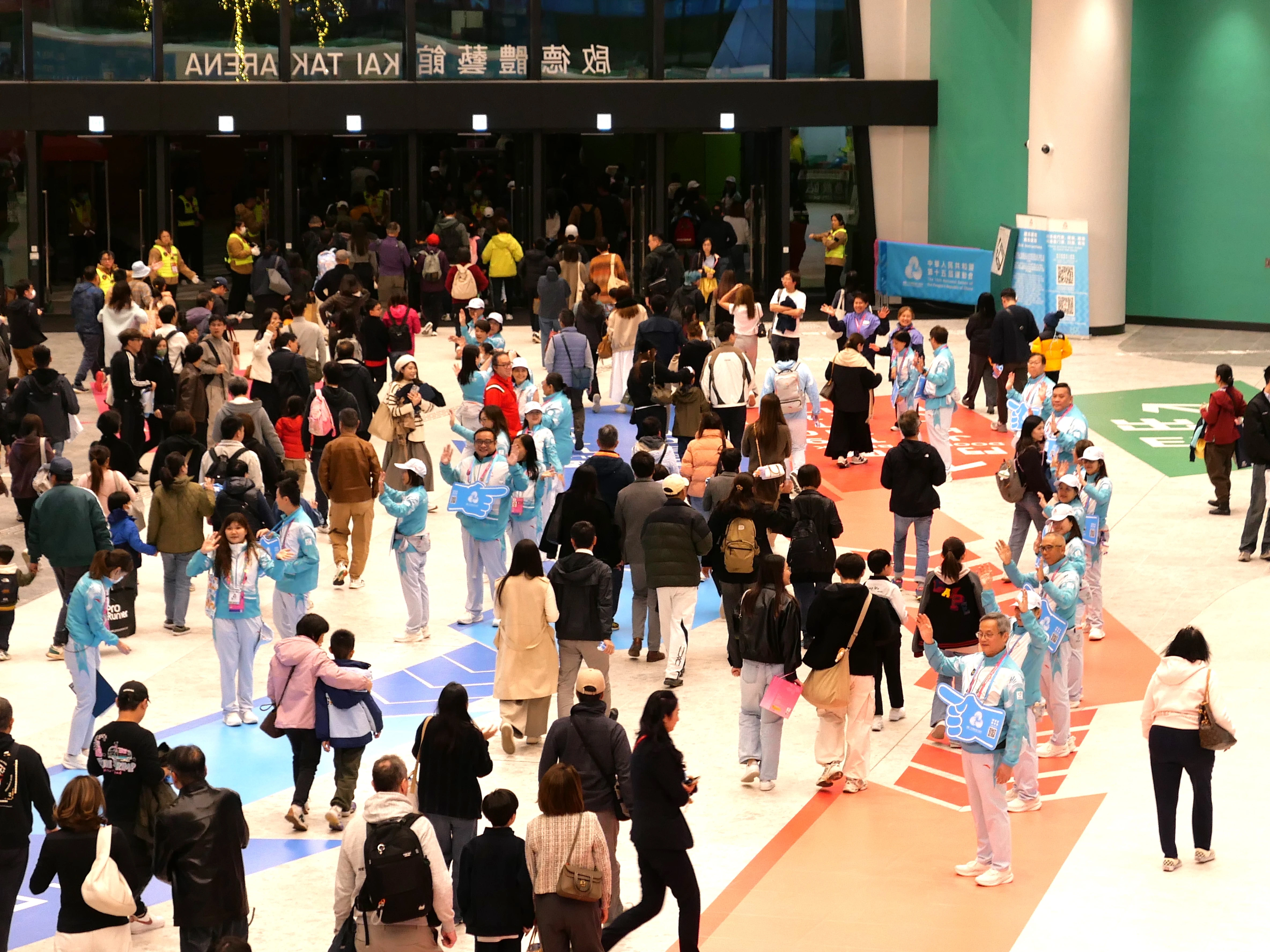 十五運會和殘特奧會義工服務花絮