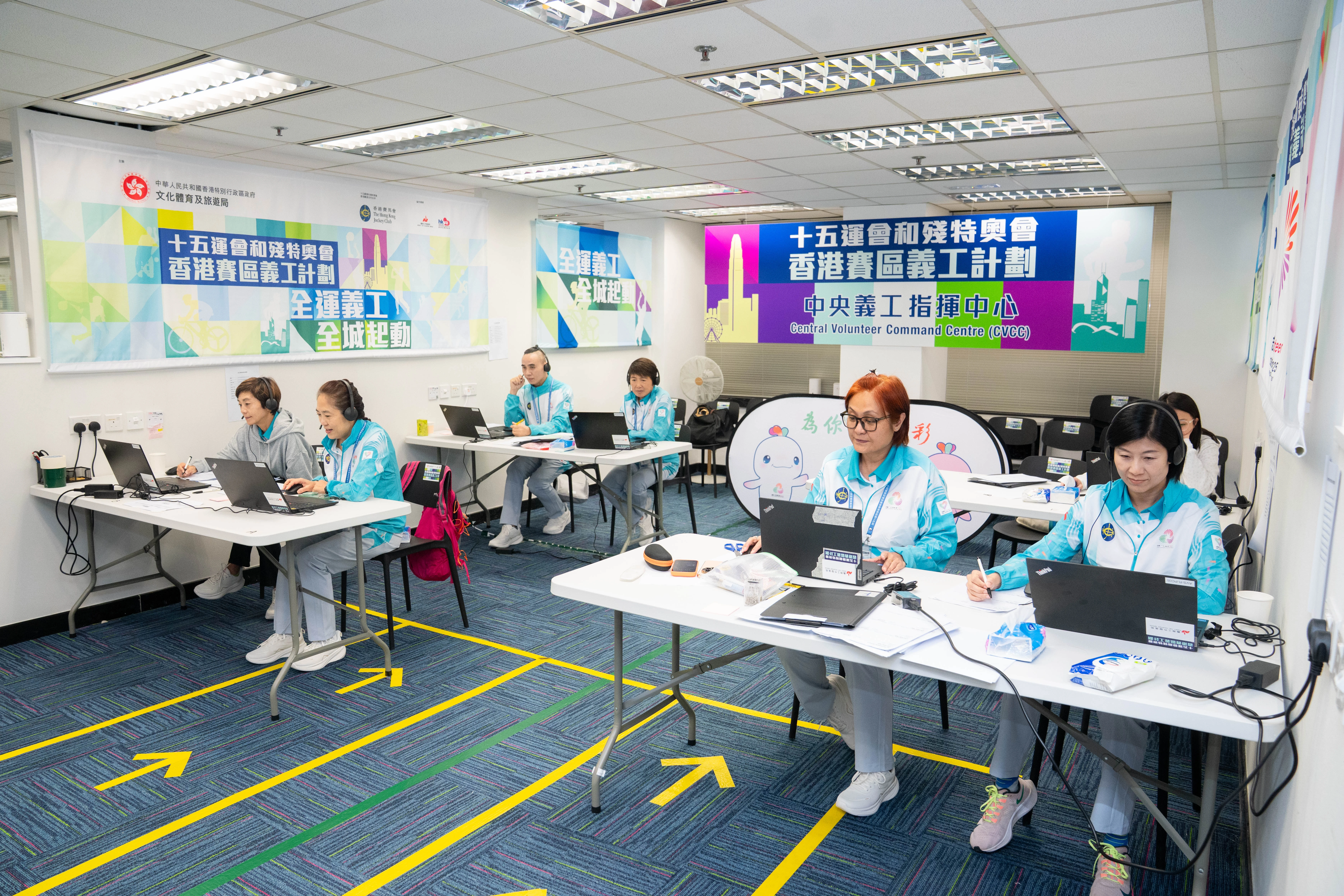 十五運會和殘特奧會義工服務花絮