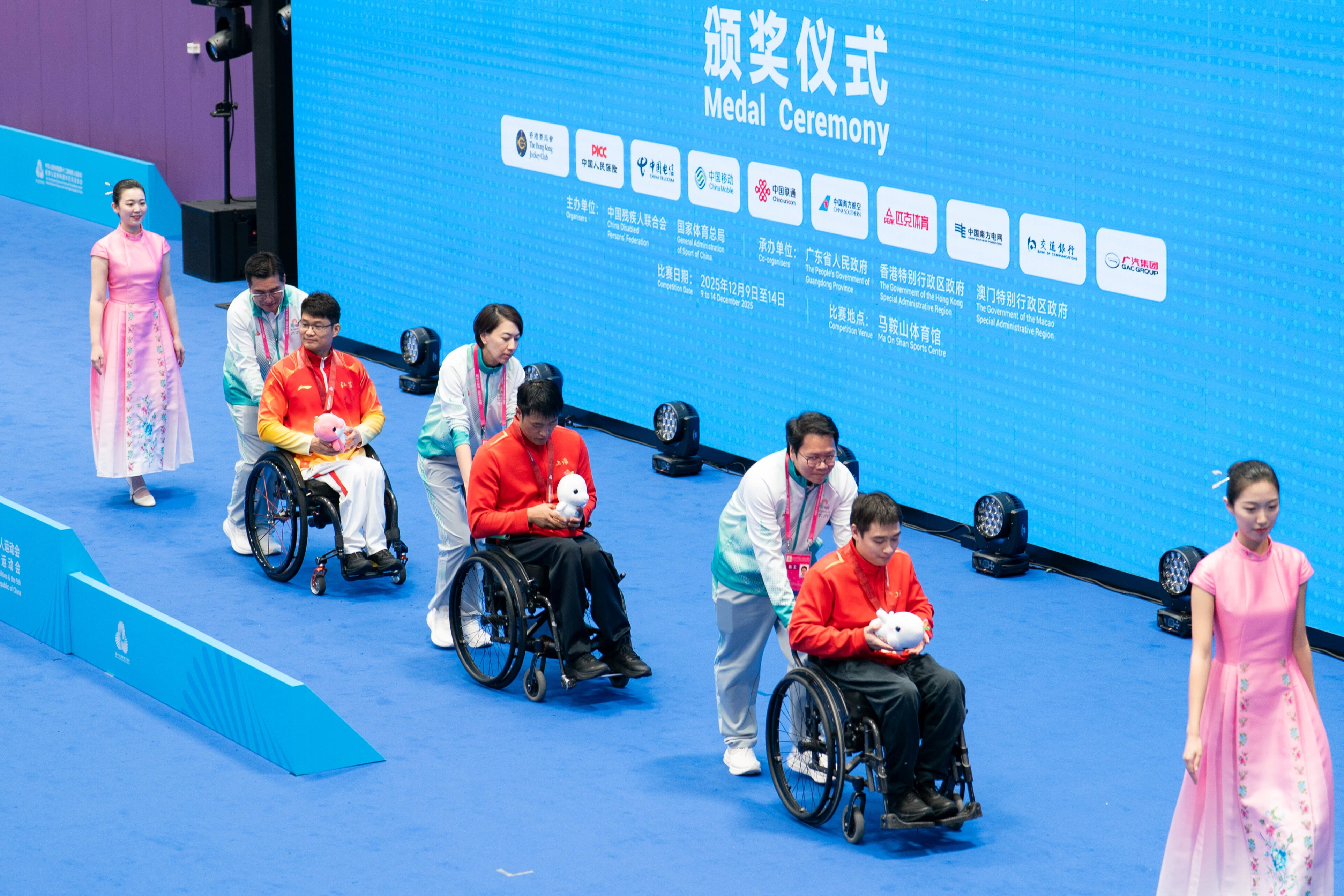 十五運會和殘特奧會義工服務花絮