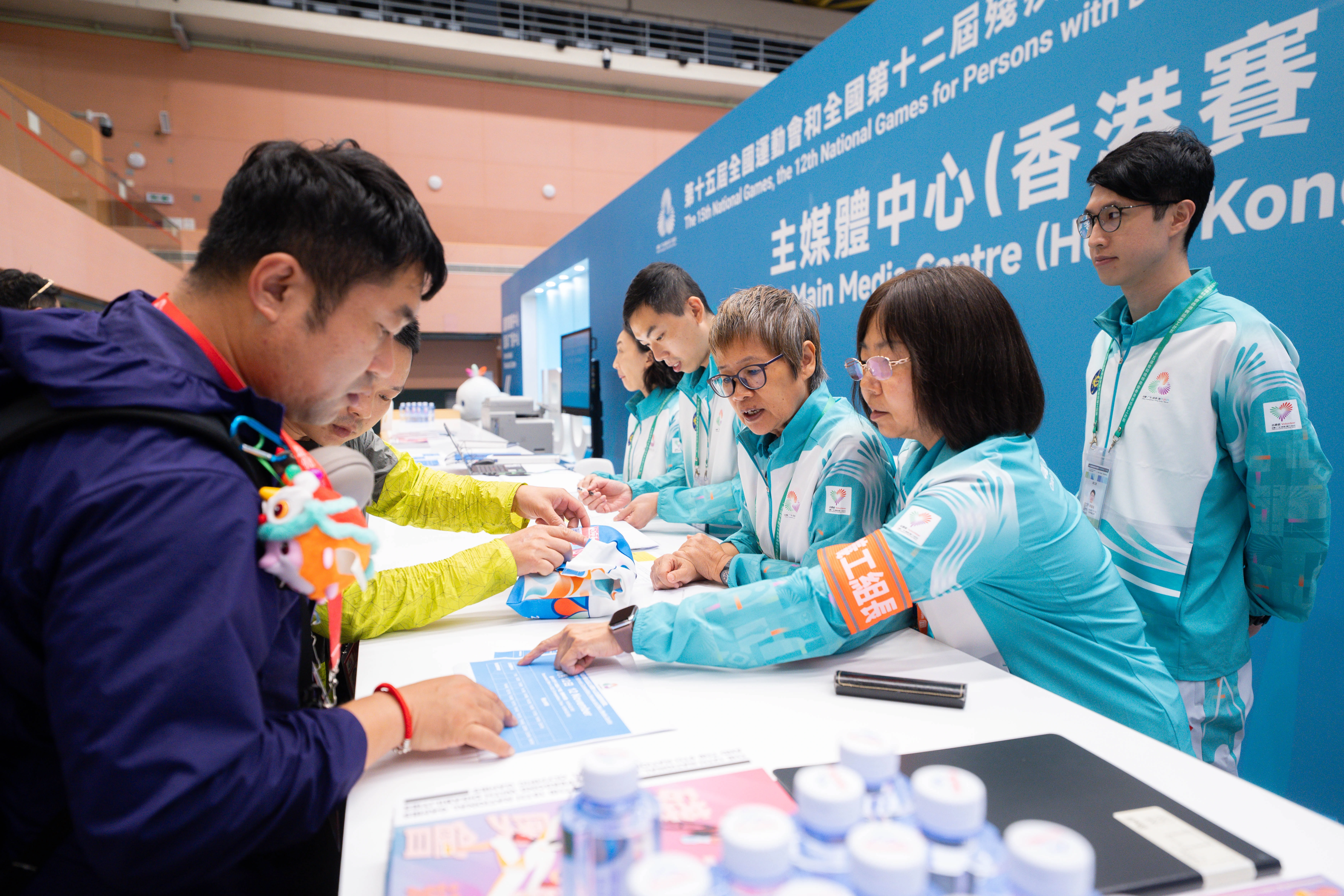 十五運會和殘特奧會義工服務花絮