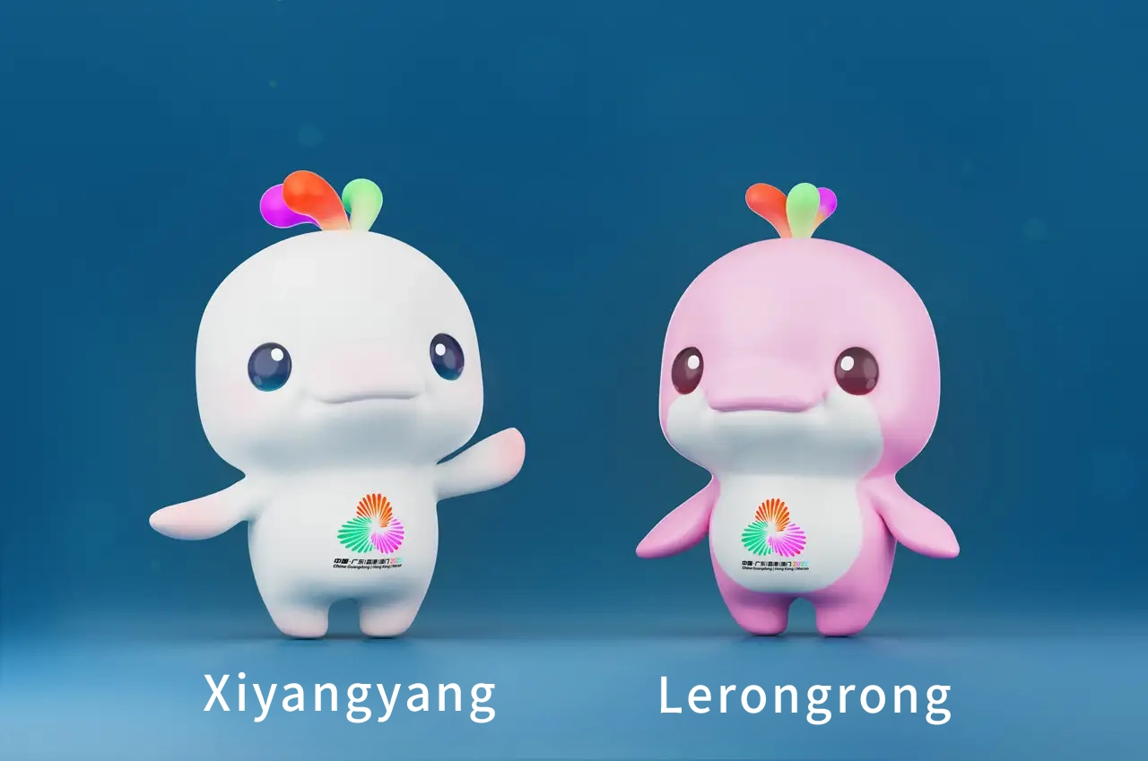The mascots for the 15th NG, the 12th NGD and the 9th NSOG