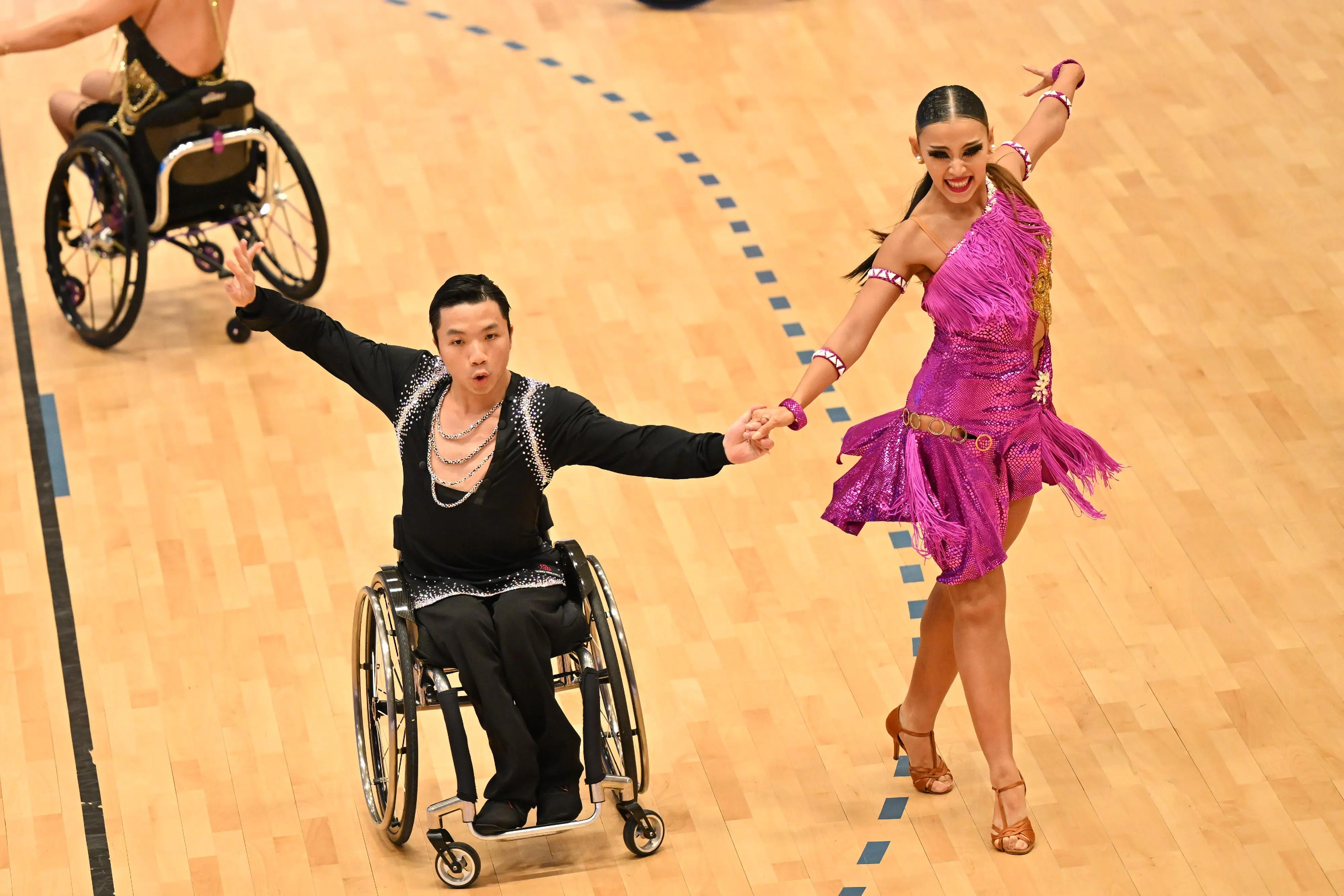 Para dance sport competition (mass participation event) of 12th NGD and 9th NSOG concludes