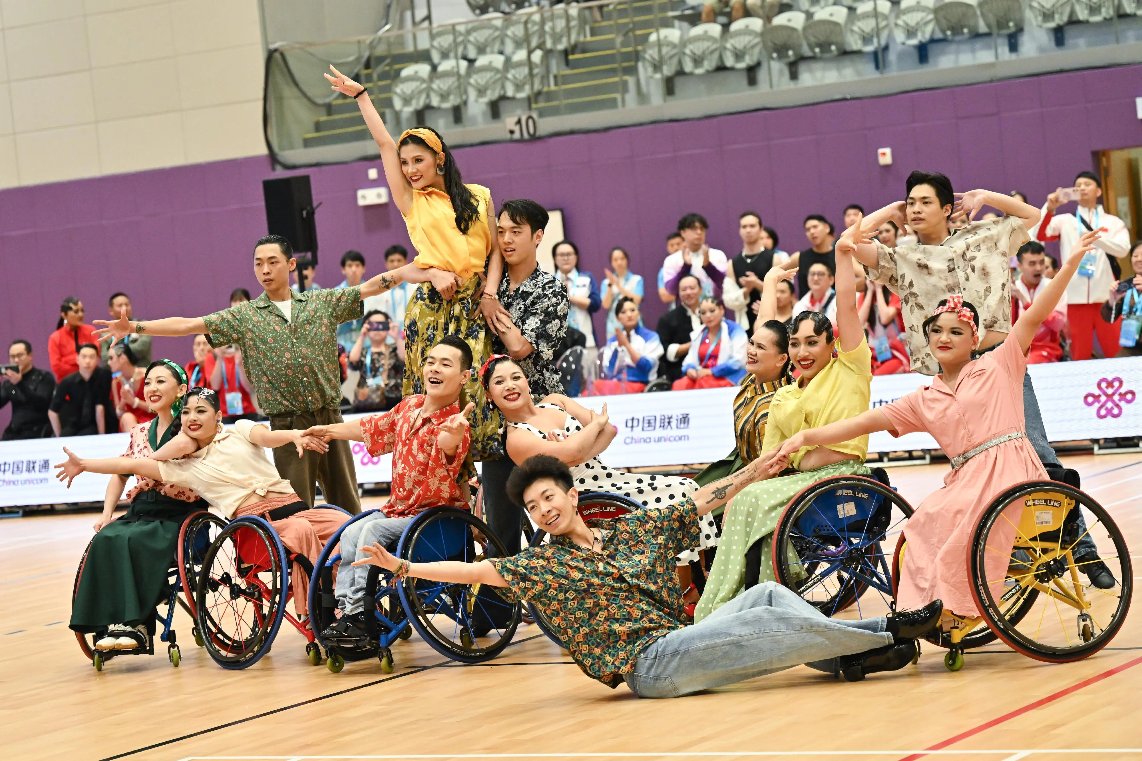 Para dance sport competition (mass participation event) of 12th NGD and 9th NSOG concludes