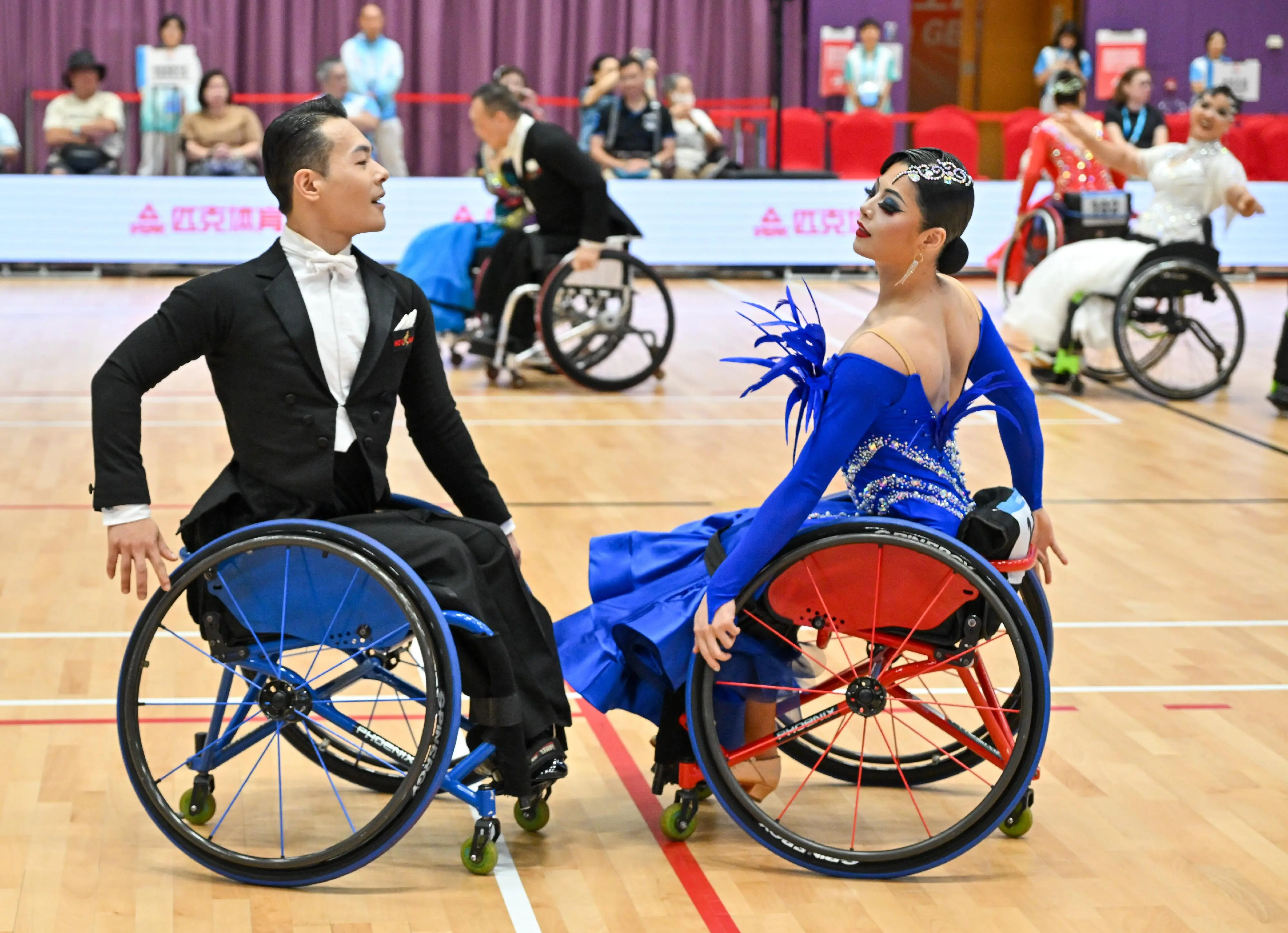 Para dance sport competition (mass participation event) of 12th NGD and 9th NSOG concludes