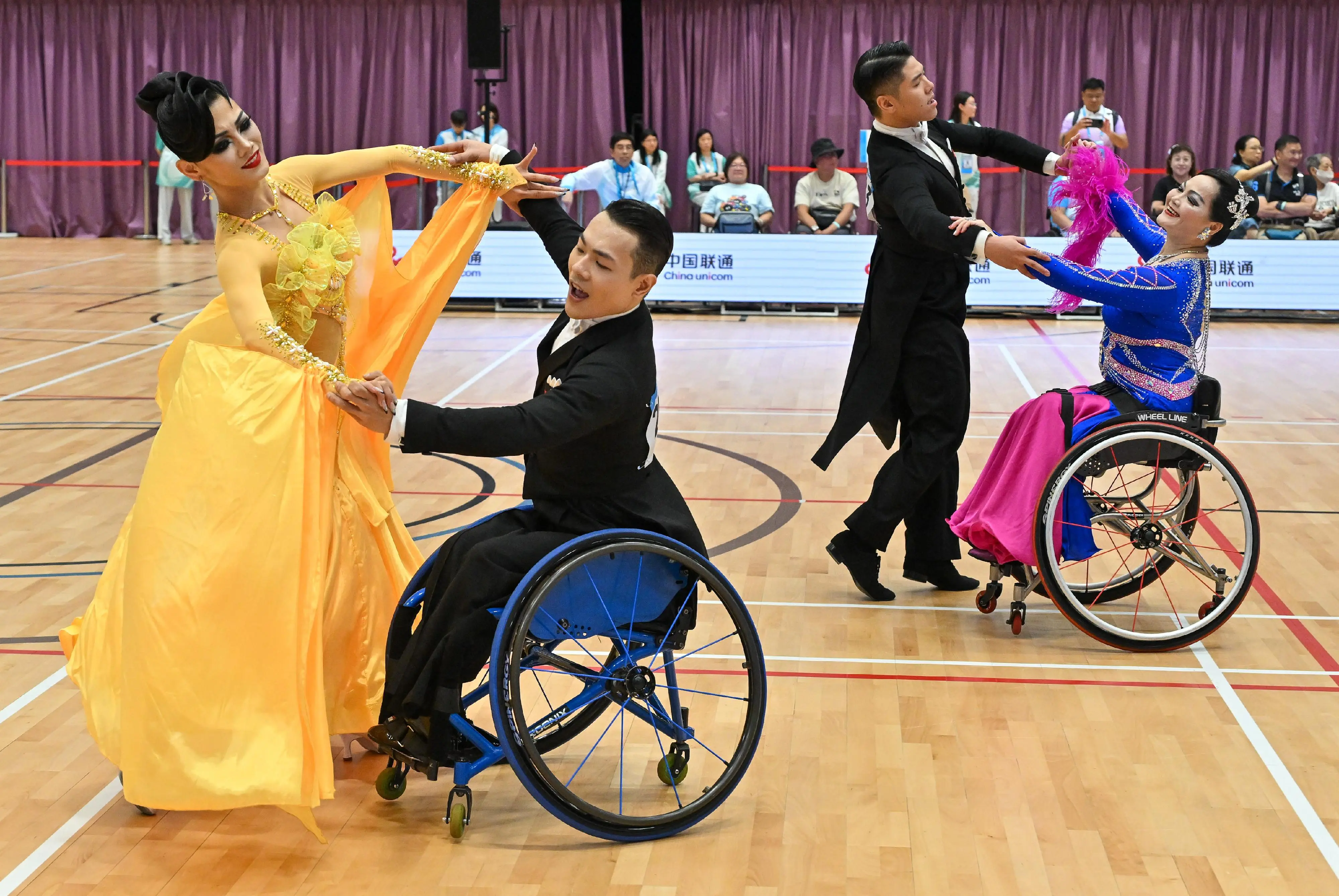 Para dance sport competition (mass participation event) of 12th NGD and 9th NSOG concludes