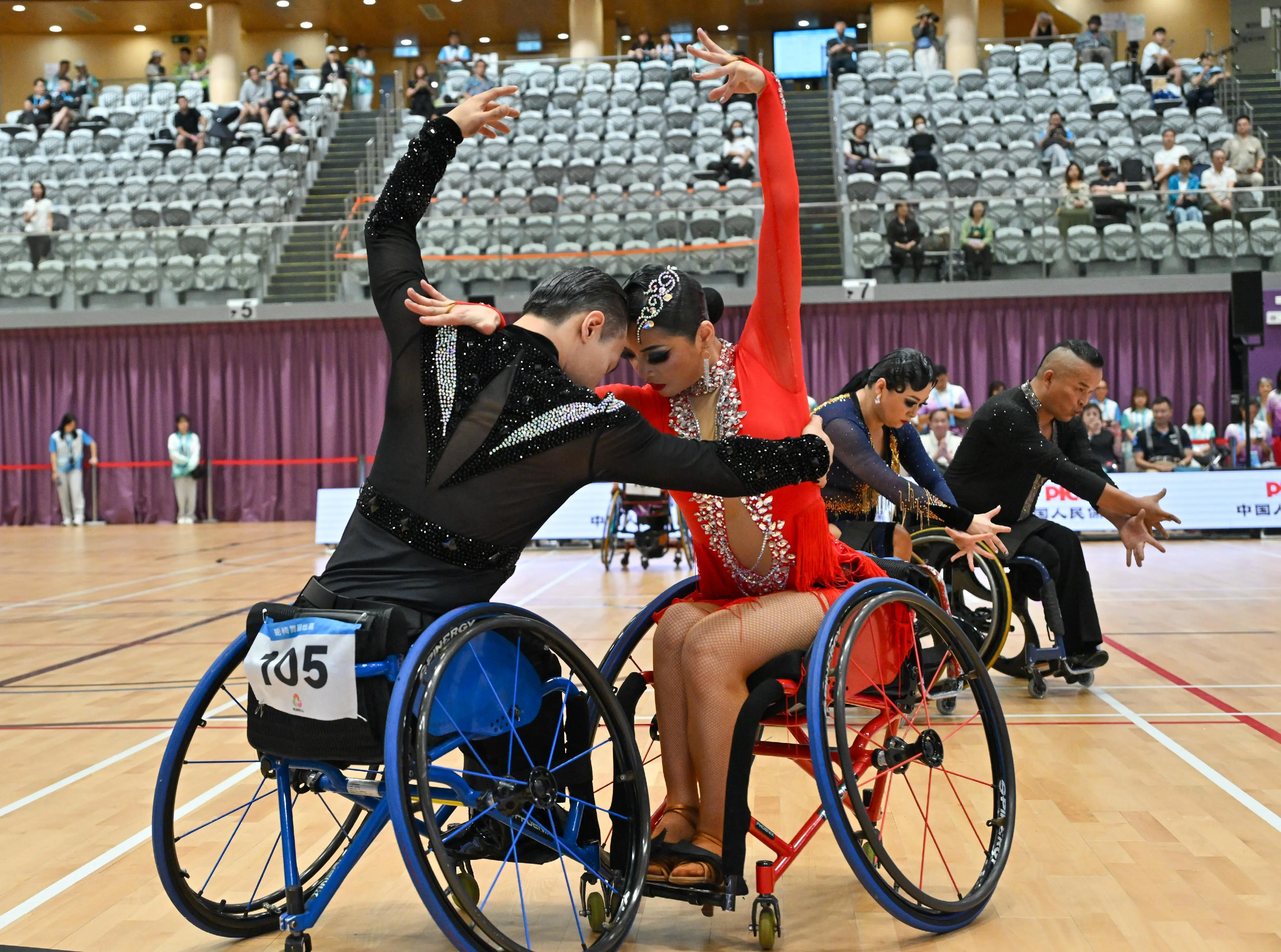 Para dance sport competition (mass participation event) of 12th NGD and 9th NSOG concludes