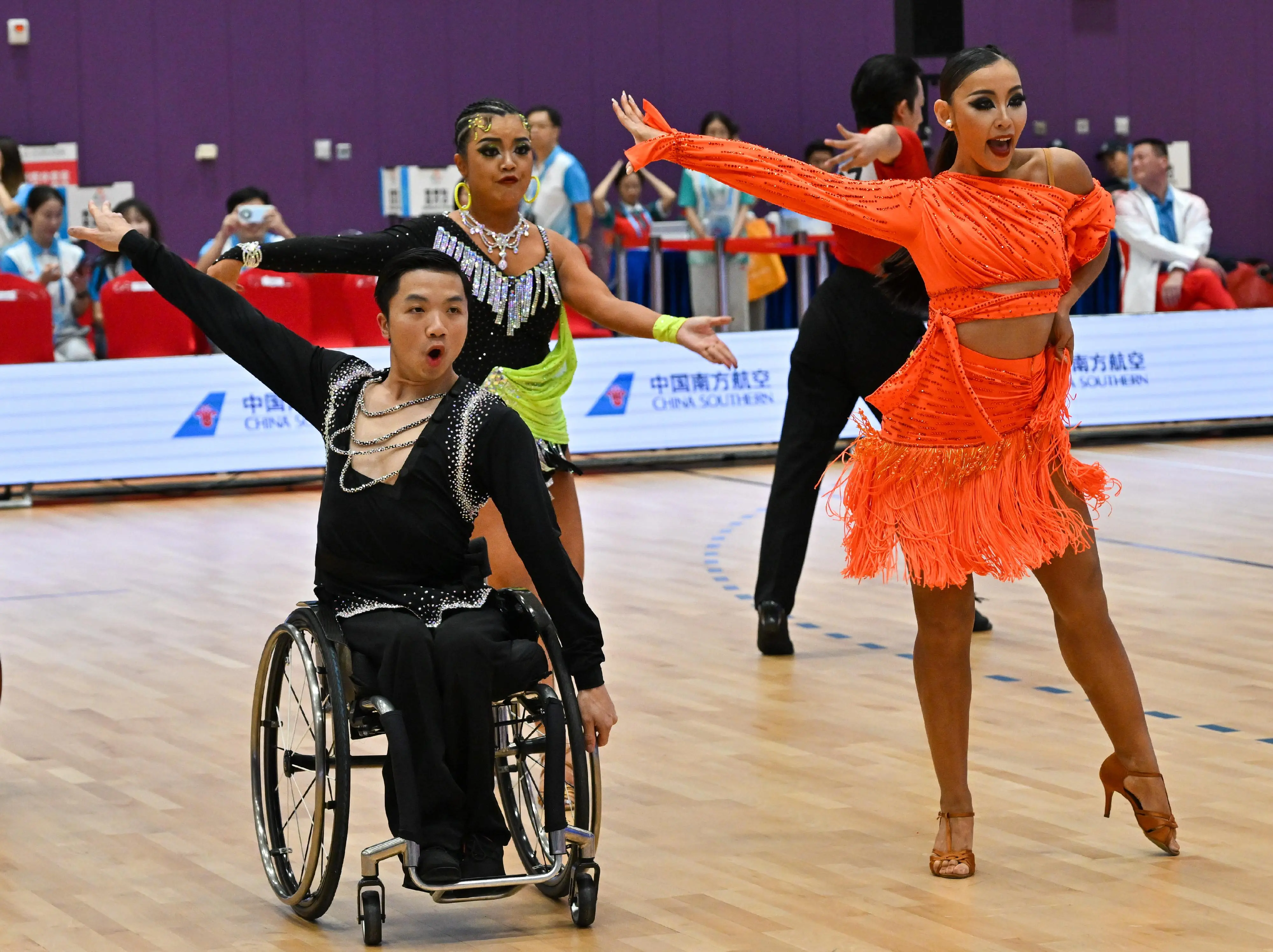 Para dance sport competition (mass participation event) of 12th NGD and 9th NSOG concludes