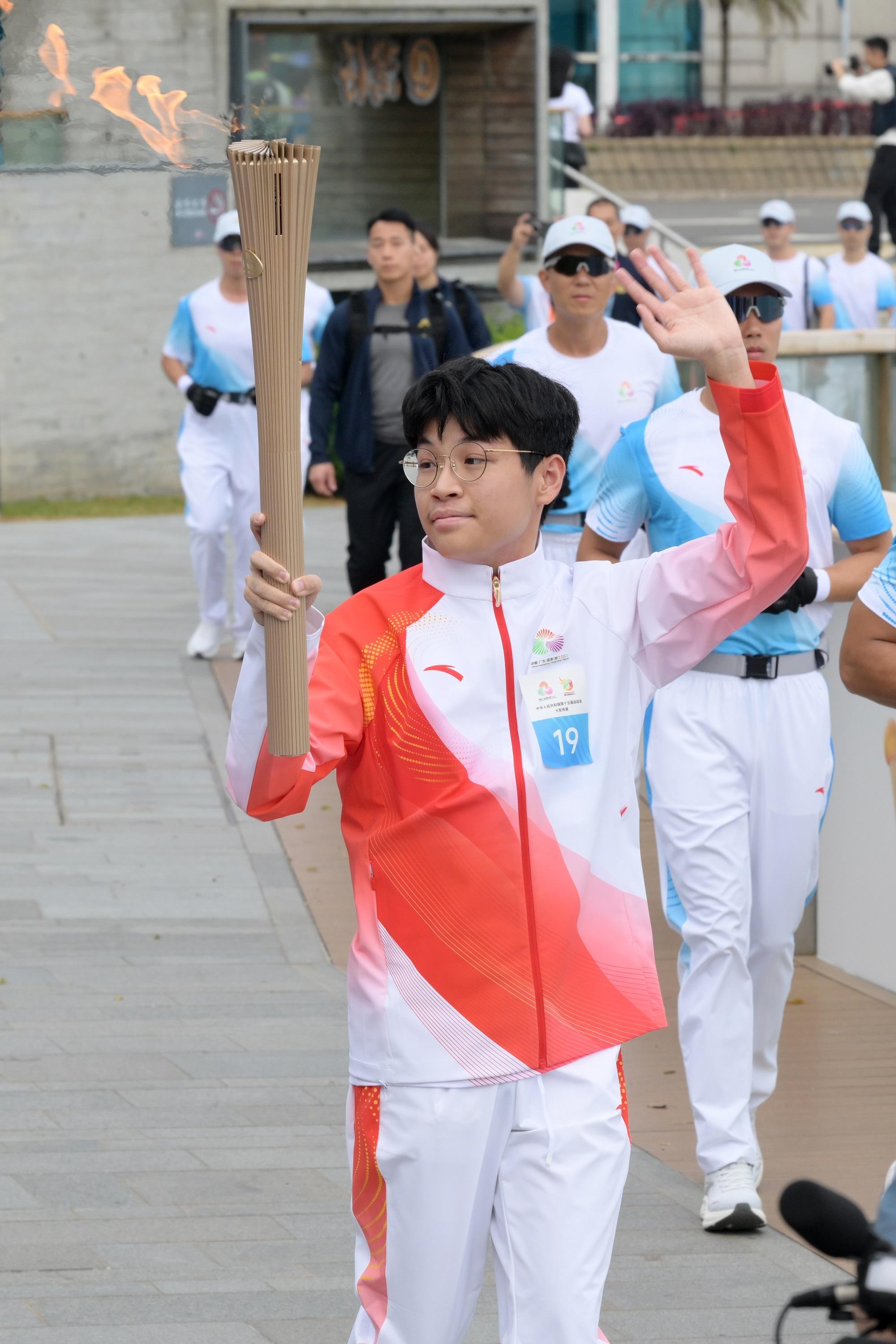 火炬手19：胡瑋琛