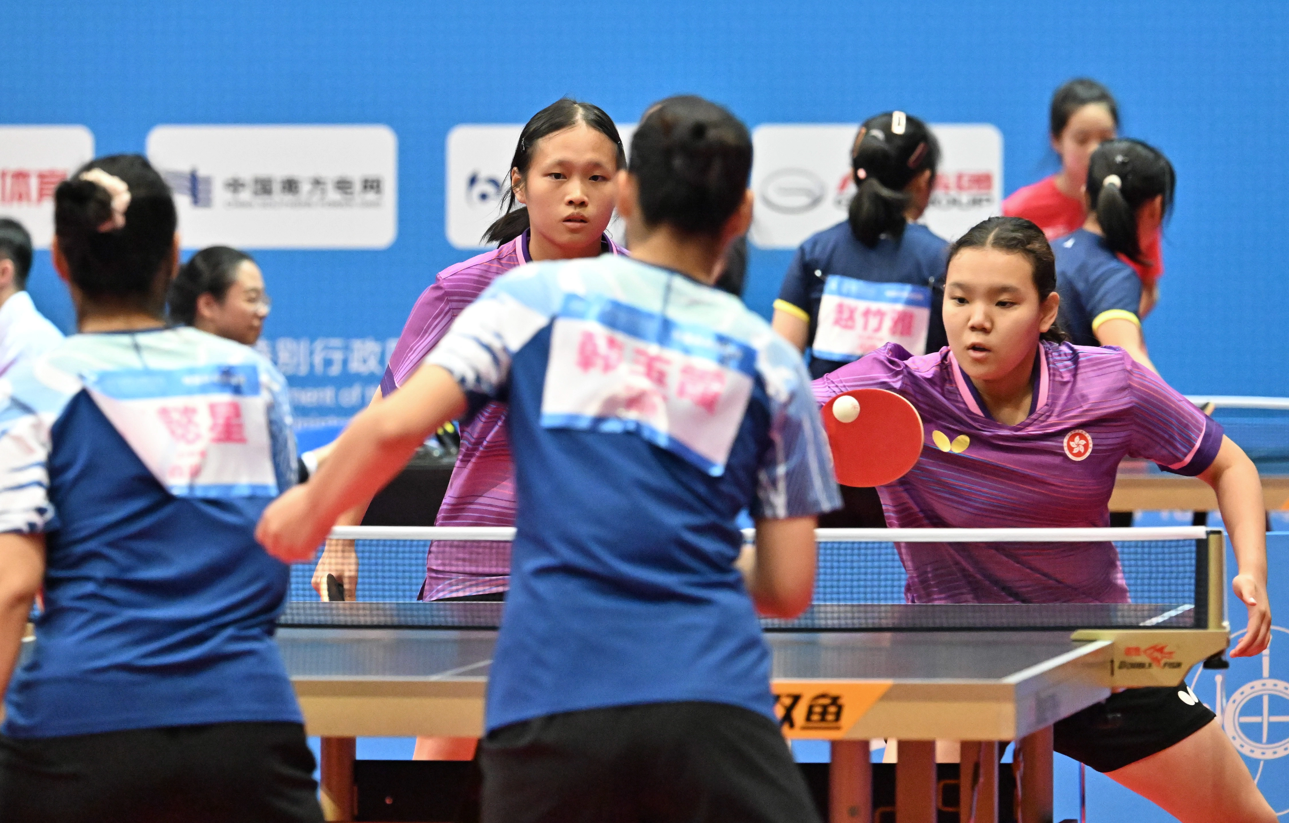 First day of National Special Olympic Games table tennis competition of 12th National Games for Persons with Disabilities and 9th National Special Olympic Games