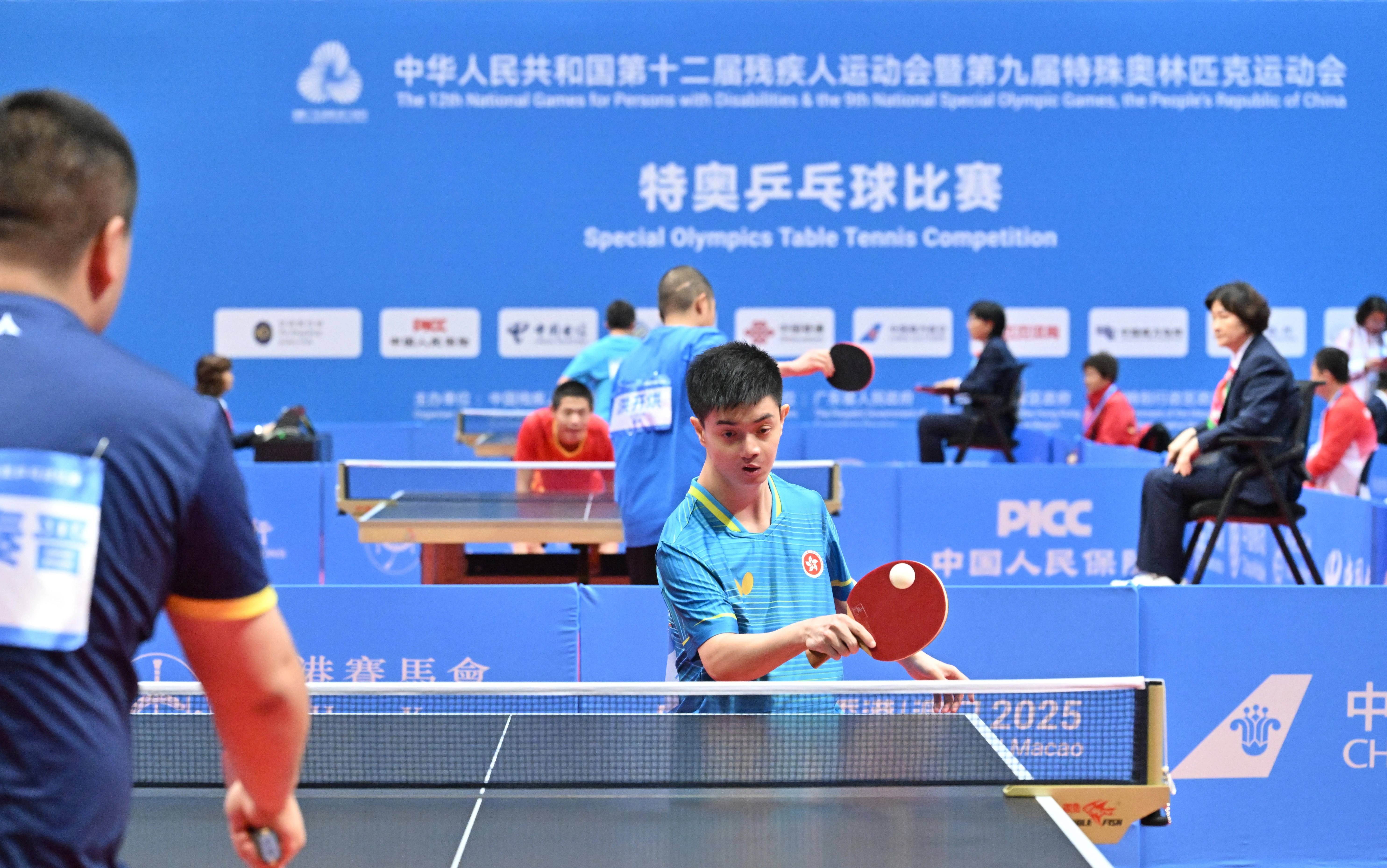 First day of National Special Olympic Games table tennis competition of 12th National Games for Persons with Disabilities and 9th National Special Olympic Games (3)