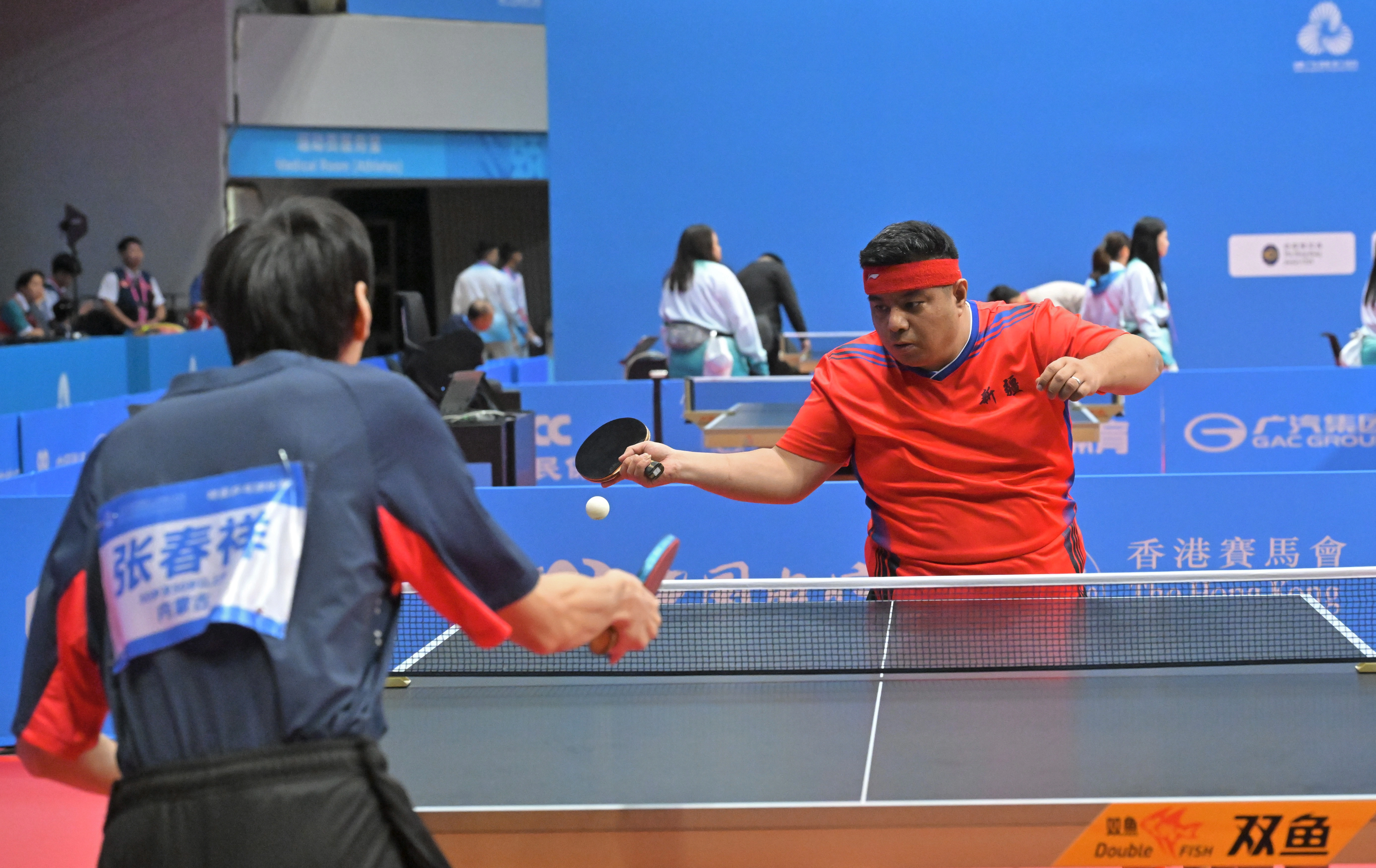 First day of National Special Olympic Games table tennis competition of 12th National Games for Persons with Disabilities and 9th National Special Olympic Games (4)