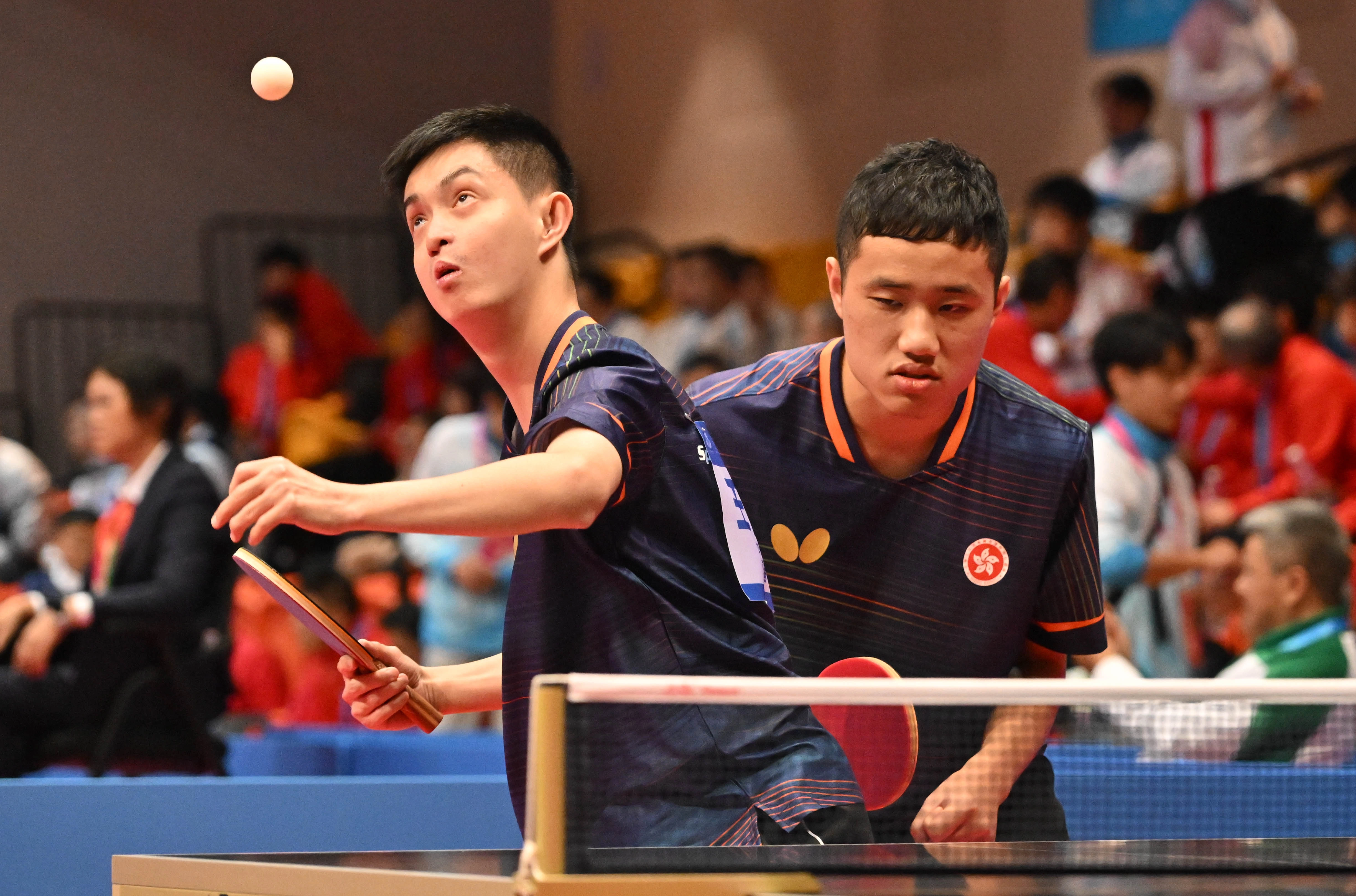 Third day of National Special Olympic Games table tennis competition of 12th National Games for Persons with Disabilities and 9th National Special Olympic Games