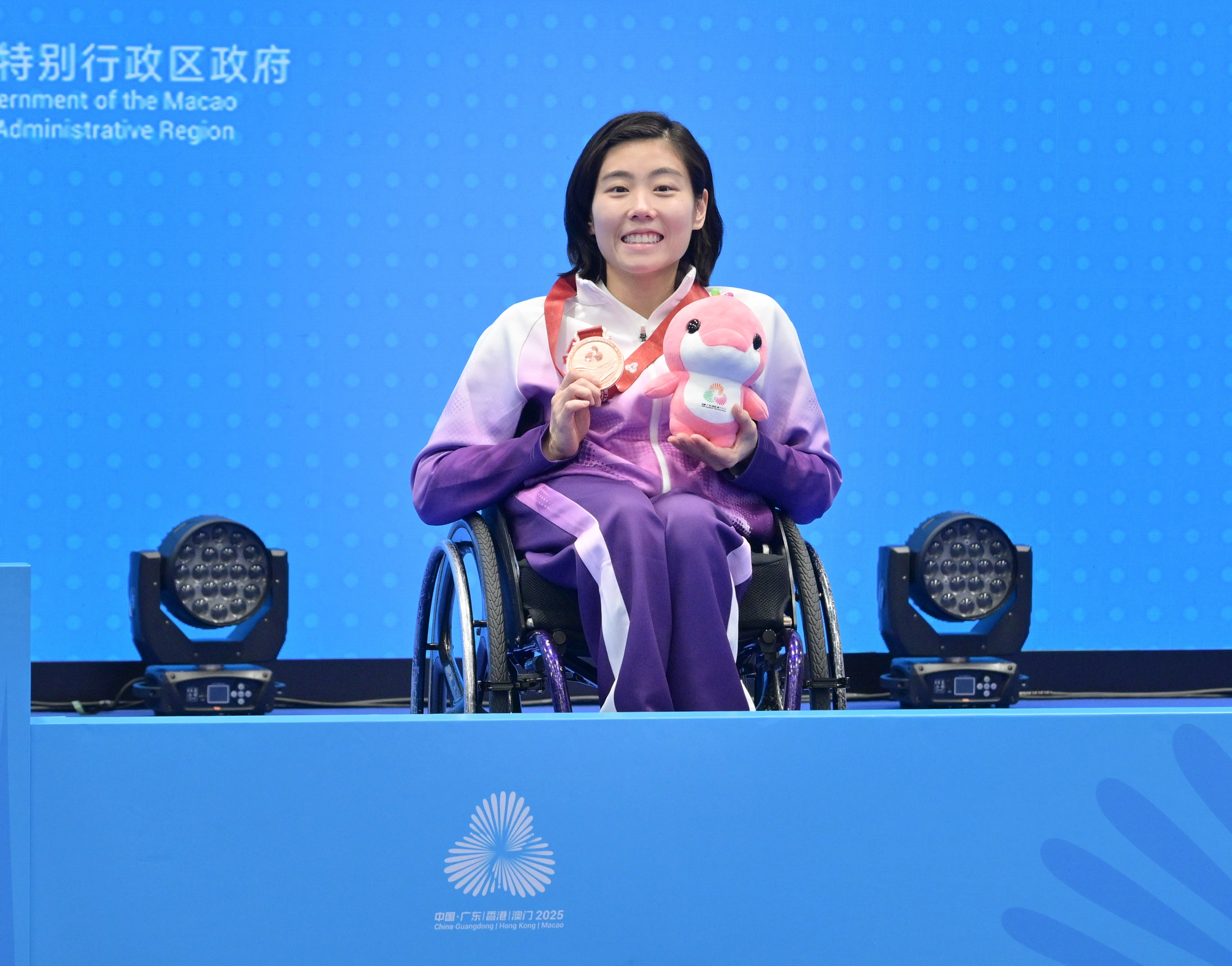 First day of Hong Kong Jockey Club Trophy wheelchair fencing competition of 12th National Games for Persons with Disabilities and 9th National Special Olympic Games