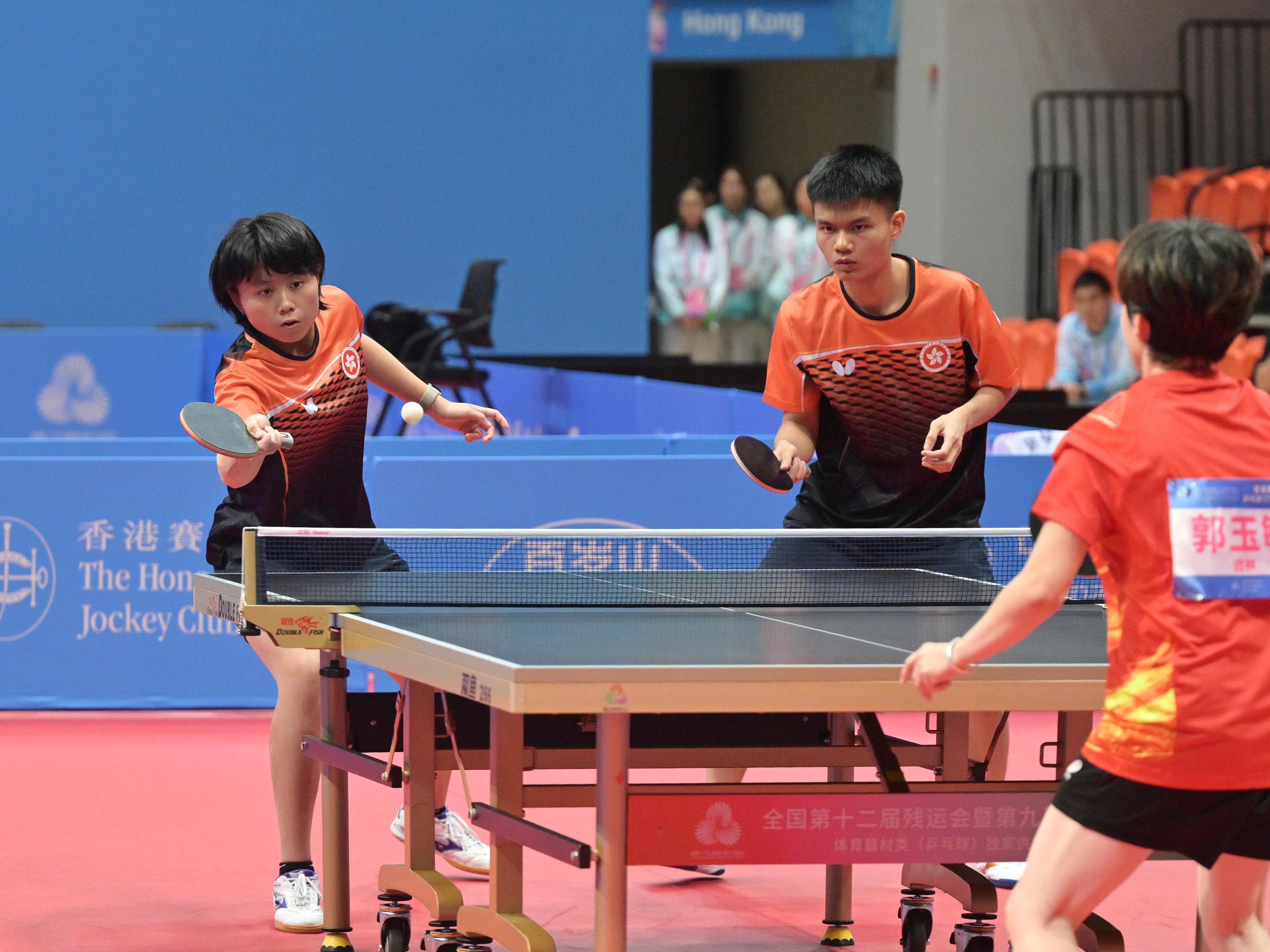 Third day of Hong Kong Jockey Club Trophy para table tennis (TT11) competition of 12th National Games for Persons with Disabilities and 9th National Special Olympic Games