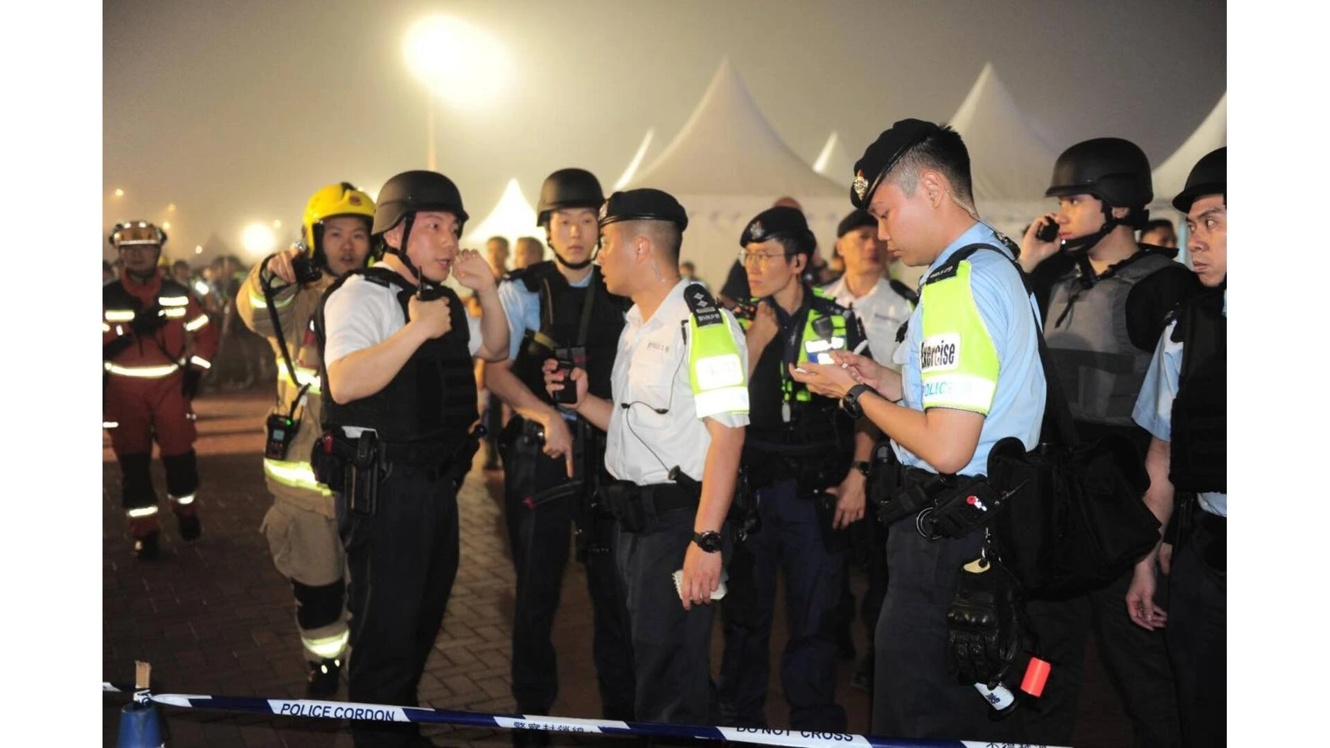 Hong Kong Police Social Media Post Image