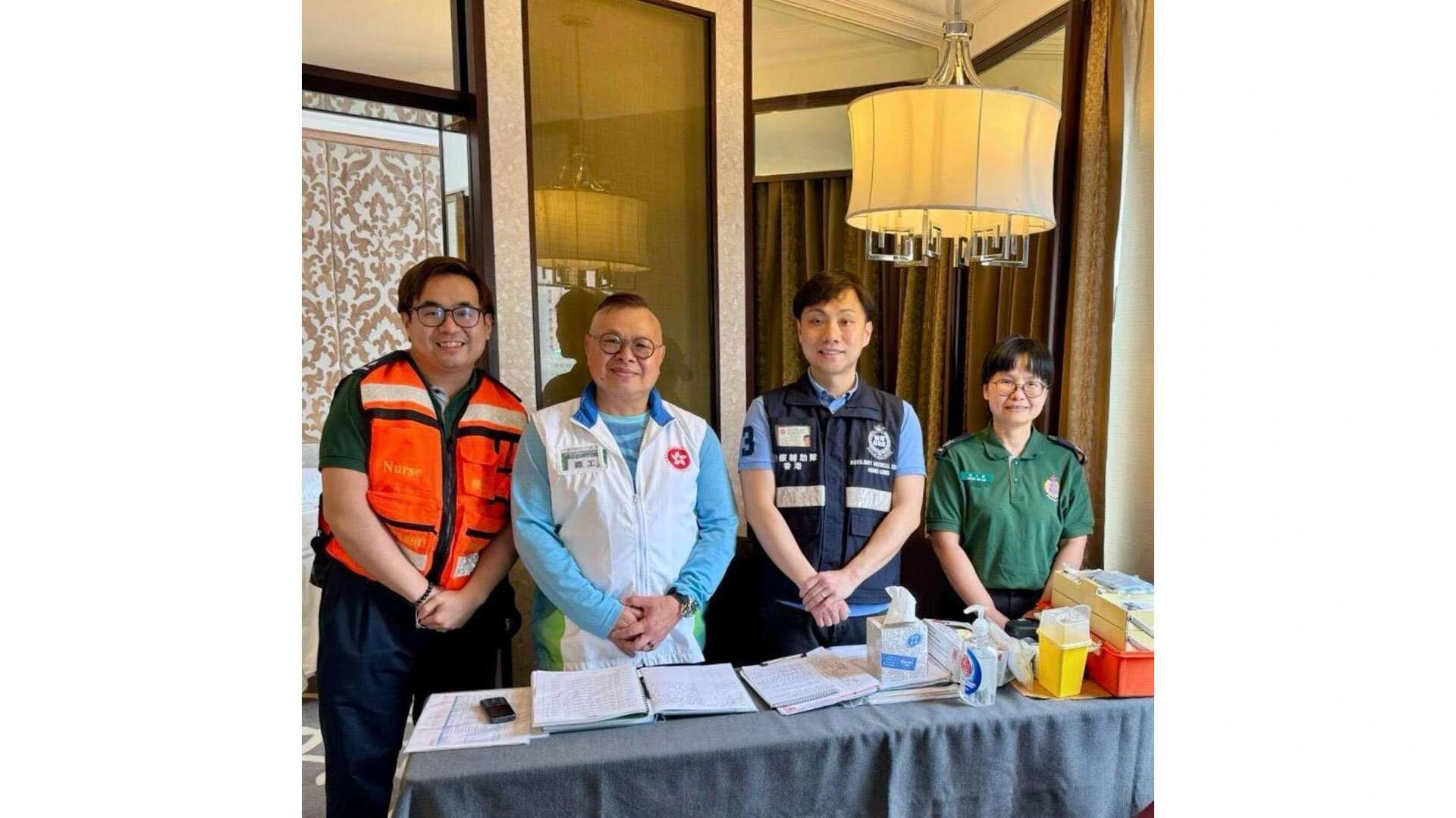 Medical Auxiliary Team Social Media Post Image