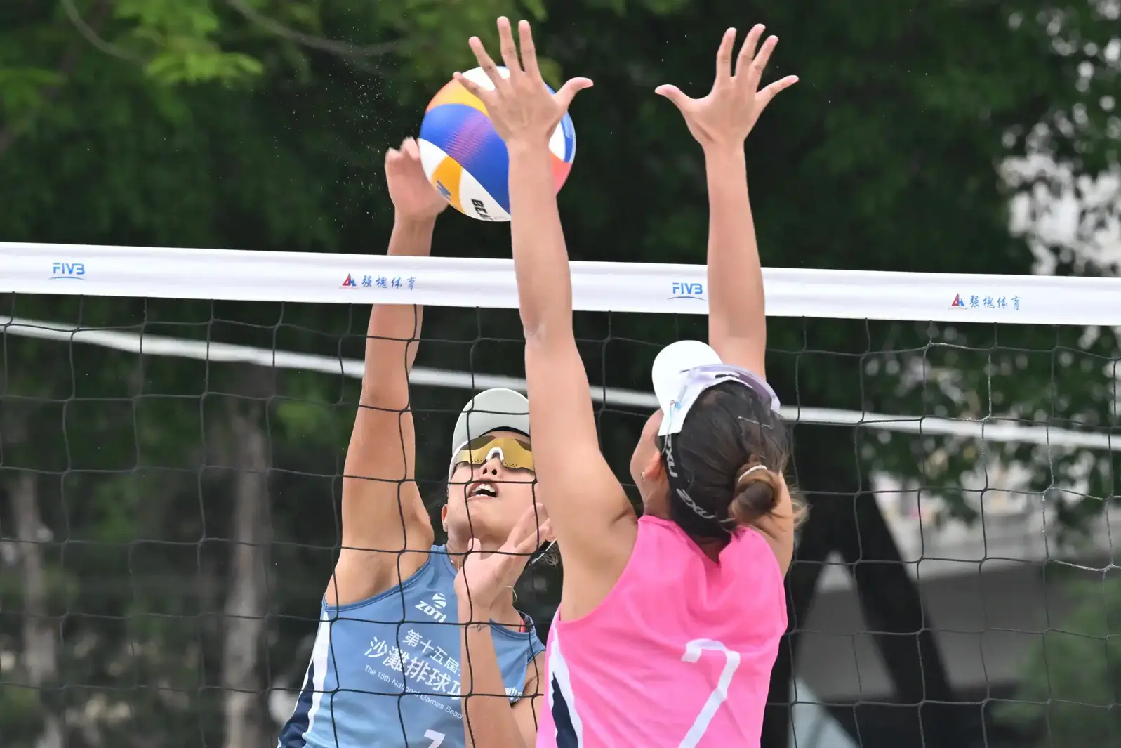 The 15th National Games Beach Volleyball test event was held at Victoria Park in Causeway Bay between April 18 and 20, 2025.