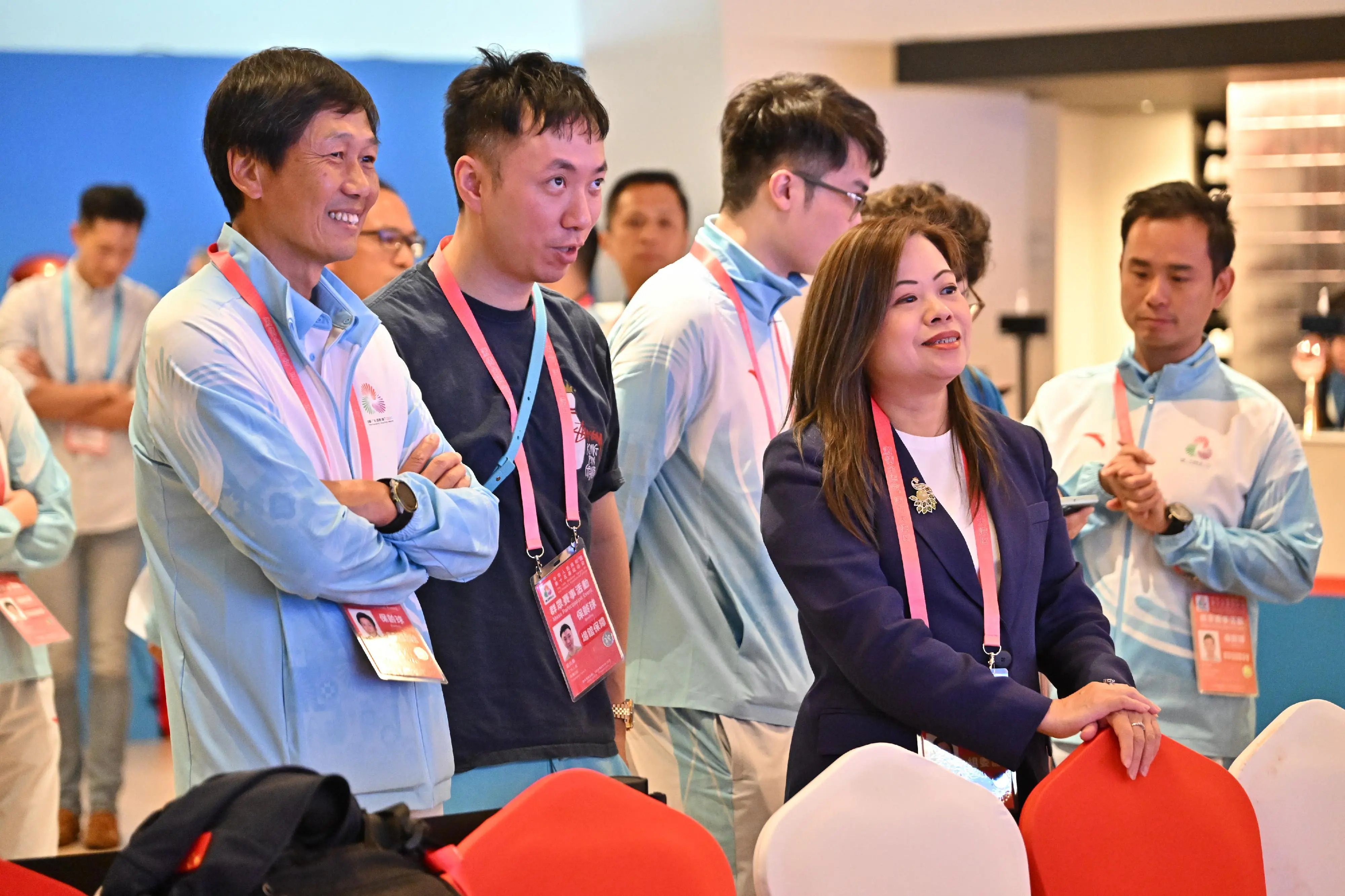 第十五届全国运动会群众比赛保龄球项目决赛在启德体育园保龄球中心举行。