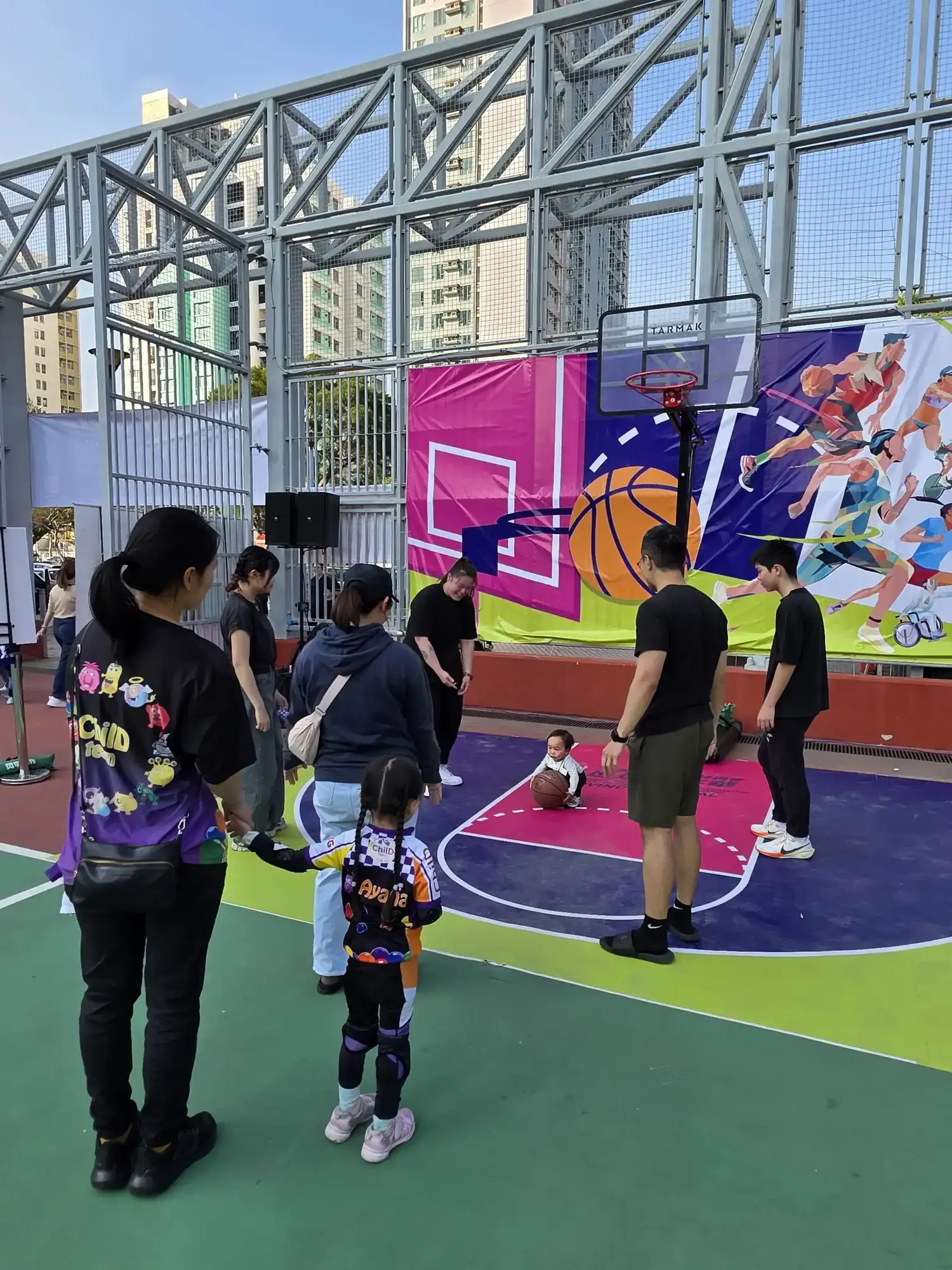 十五運會和殘特奧會巡迴嘉年華在保榮路遊樂場七人足球場舉行。