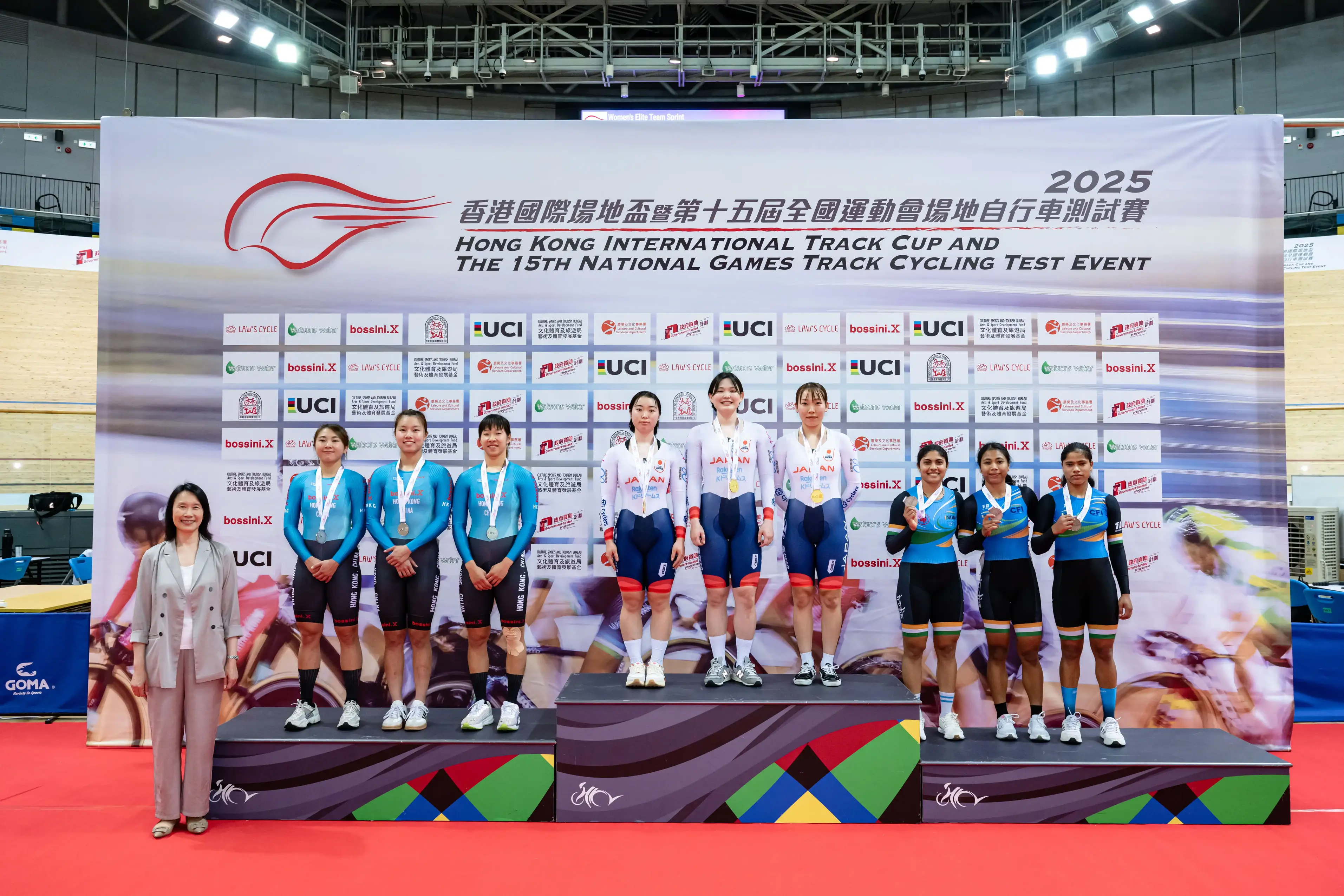 2025 Hong Kong International Track Cup and the 15th National Games Track Cycling test event was held on 19-21 April 2025 at the Hong Kong Velodrome. (Photo credit: The Cycling Association of Hong Kong, China)