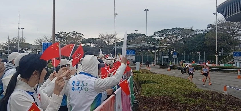 13 暫准義工領袖及協作機構義工於測試賽進行實場培訓照片